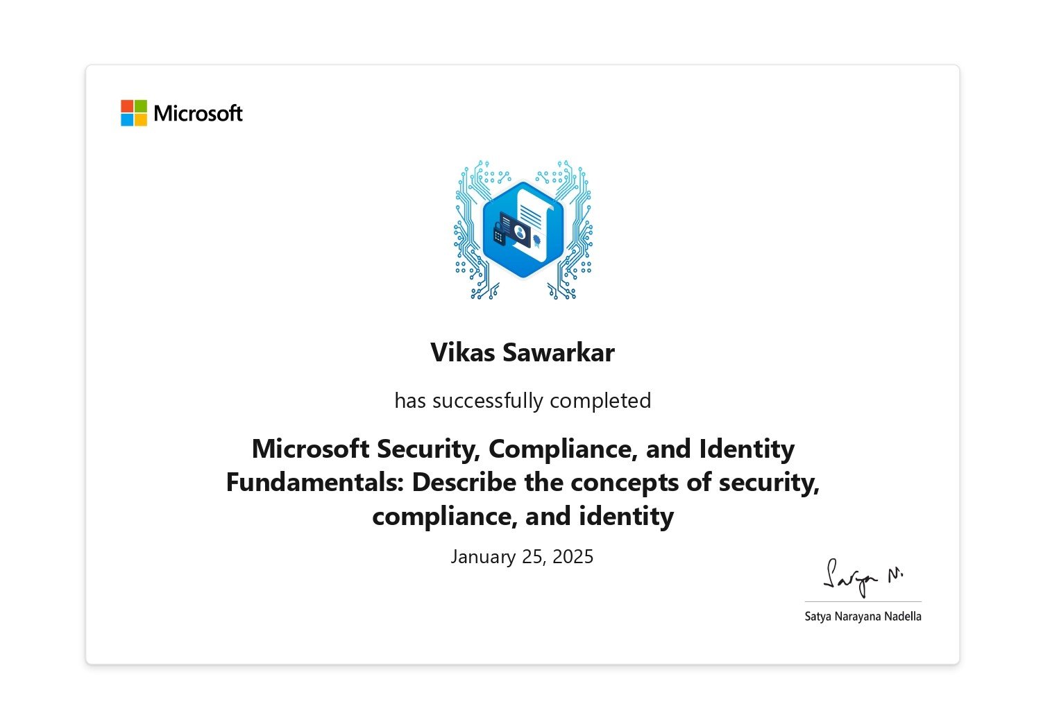 2025.01.25 3 Achievements 68753115 Microsoft Learn page 0001