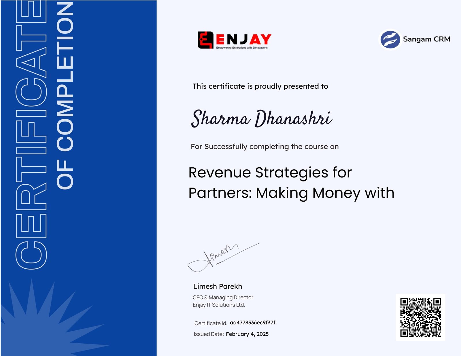 certificate 1738740415422 Dhanashri scaled